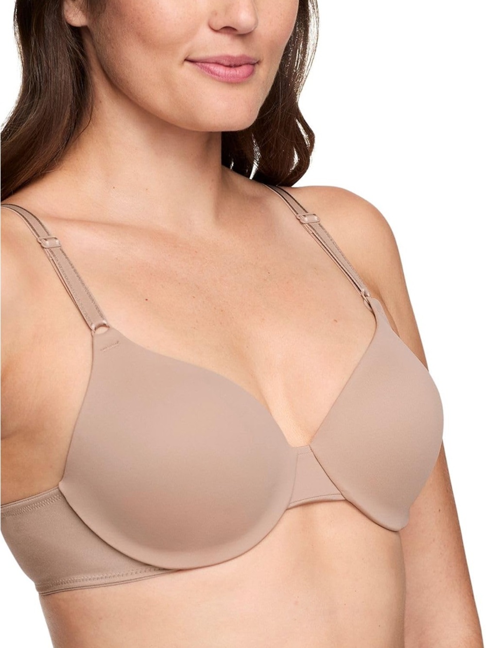 Warner's Nude This Is Not A Bra 01593 Light Beige Smooth Support